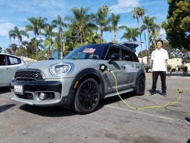 Songxuan Liu at 2019 Drive Electric Earth Day Balboa Park.